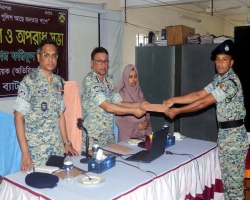 মে মাসে ৭ এপিবিএনের শ্রেষ্ঠ কর্মকর্তা সহকারী উপ-পরিদর্শক মৃদুল